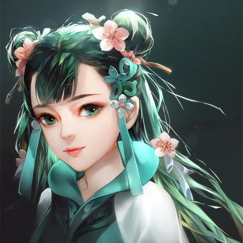 古风动漫女生头像玉容寂寞泪阑干,梨花一枝春带雨