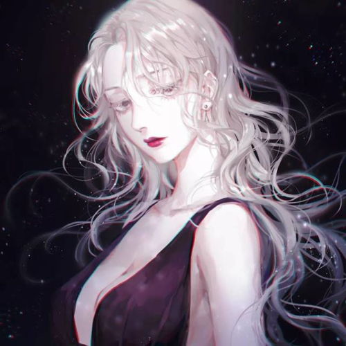 qq头像酷炫狂拽霸气女二次元