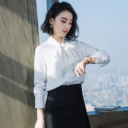 女头像气质白色衬衫气质