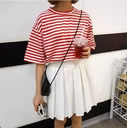 条纹控注意让你成为清新女孩的永不过时搭配