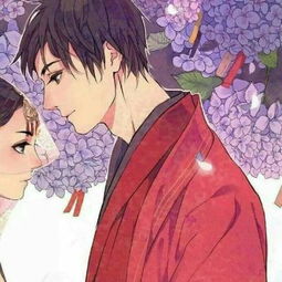 2018动漫卡通情侣头像一男一女古风唯美伸手怕出错不伸怕错过