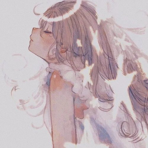天暗沉沉的但我看你在发光女生动漫头像