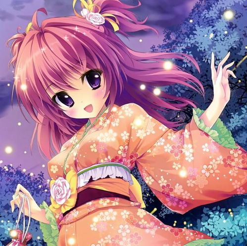 二次元动漫打扮华丽的美少女,动感迷人真是讨人喜啊