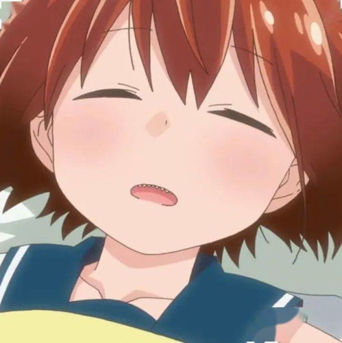二次元动漫怼脸女生头像日子需要我们积极向上