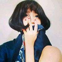 女生半遮脸头像2018微信头像图片大全
