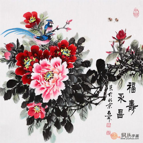 三款字画,三种风格,为你遮挡客厅大白墙的尴尬