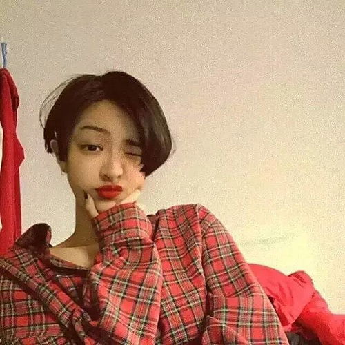 发型图片100款最美的短发造型,随便挑随便剪