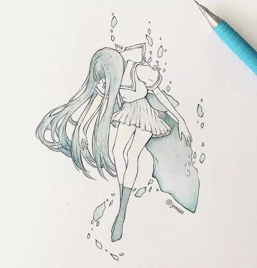 cg原画插画教程绝美仙气女生线稿临摹手绘