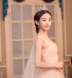 女明星皇冠造型盘点赵丽颖美的像个仙女