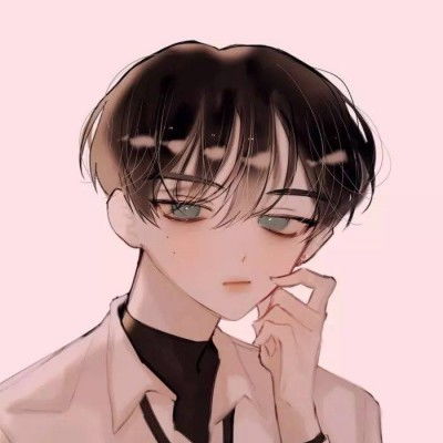 漫画女头像简约男生