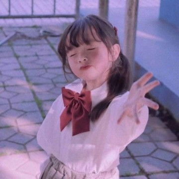 可爱萝莉萌娃头像搞怪可爱网红小女孩头像,小孩头像图片