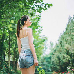 风华正茂的青春美少女