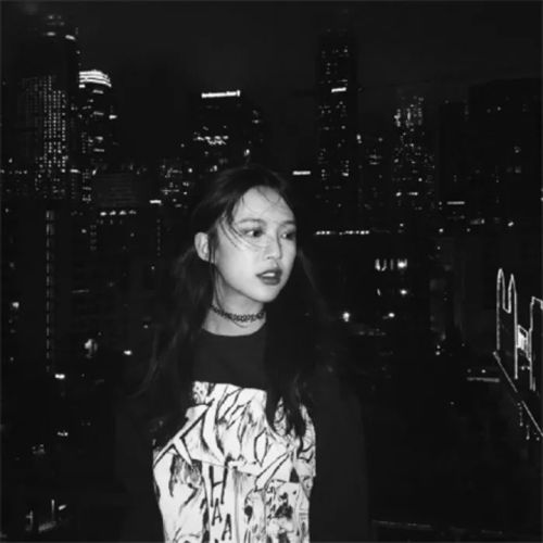 男女黑白头像