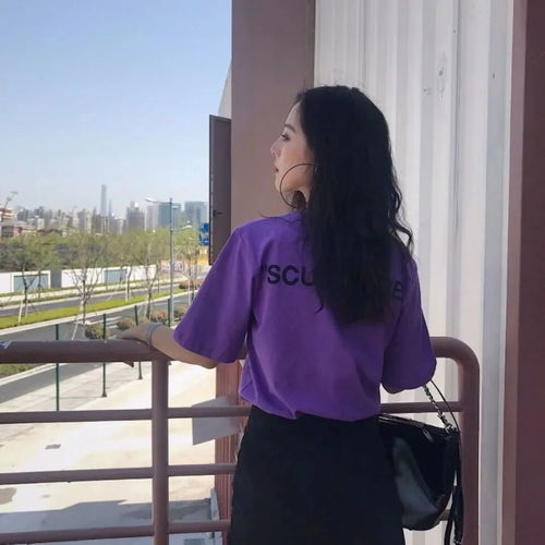 女生头像丨个性侧面背影女生头像