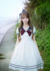 盛夏来临清纯不失热度韩国第一美少女水手服写真