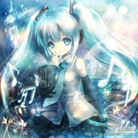 求像这样超唯美梦幻的初音未来图片别的动漫也可以