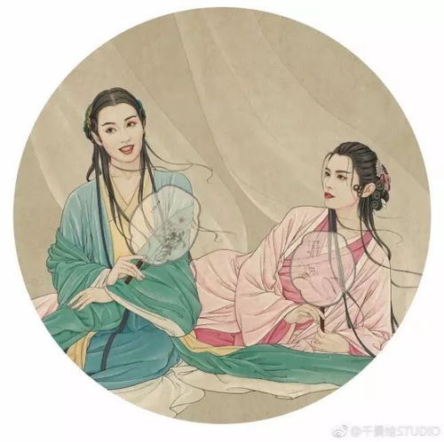 这个90后姑娘用工笔线条,画出古风女子极致的美,每一张作品都惊艳了时光