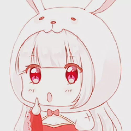 女生动漫头像那女孩对我说