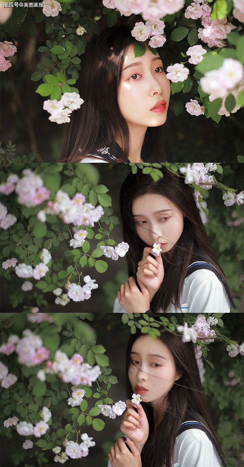 初夏蔷薇少女jk摄影师安静photo