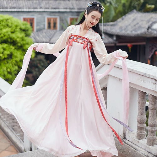汉服女学生改良汉元素中国风仙气飘逸齐胸襦裙古风日常连衣裙夏装