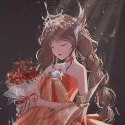 颜值很高很好看的女头卡通