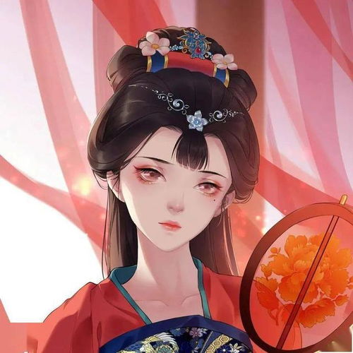 神仙古风动漫头像风把云吹散了,光才能洒下来