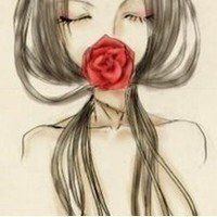 优雅女人的微信动漫头像曾经一起踏过的路,如今成为我的念想
