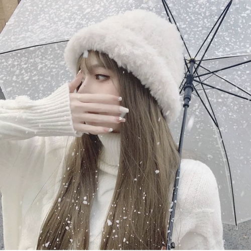 冬日女生头像