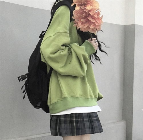 2019新款韩版bf风圆领套头宽松版卫衣女春秋薄款长袖百搭上衣ins