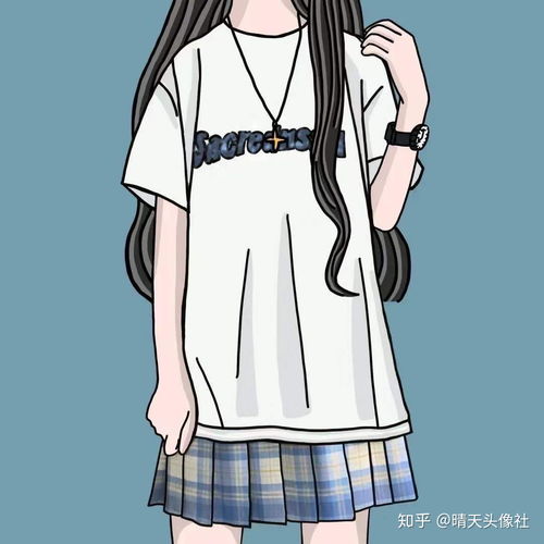 超仙气可爱的动漫女生头像你见过吗还有jk小姐姐哦
