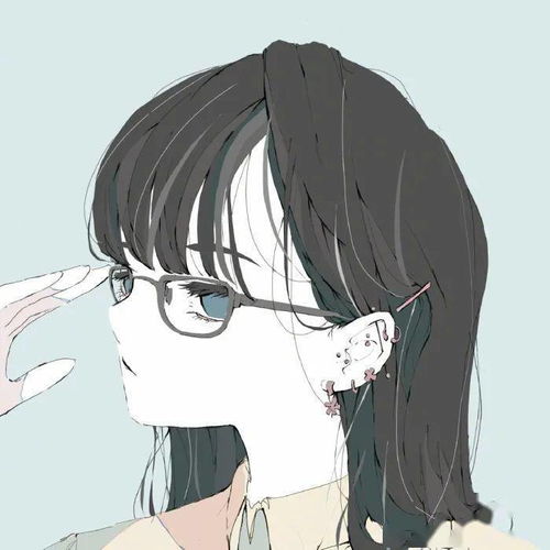 温柔干净的二次元女生头像