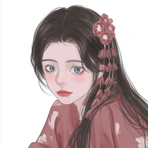 单人头像︱最好看的手绘版女生头像,不接受反驳
