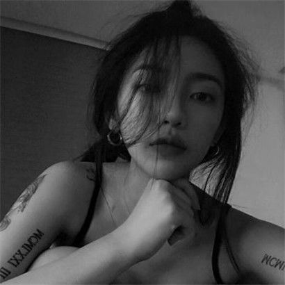 御姐专用黑白头像,没经历过爱恨情仇的社会女