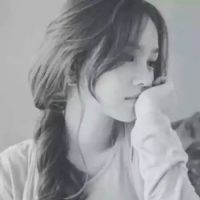 黑白女生头像高冷把孤独喂好微信头像图片大全
