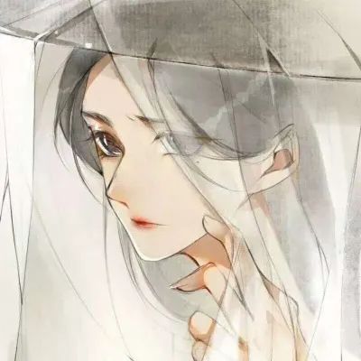 动漫女生头像超拽高冷侧脸霸气冷艳