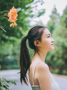 风华正茂的青春美少女