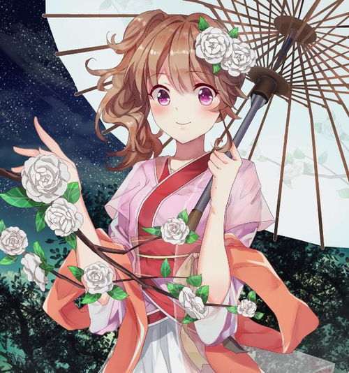 二次元和风女头像人见人爱,呆萌可爱的小萝莉,真好看