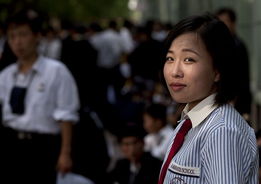 淳朴单纯西方人镜头下的朝鲜美女