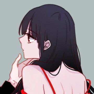 超好看二次元情侣头像冷酷一对