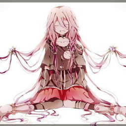 二次元插画少女头像手绘壁纸v家ia