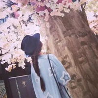 女生头像小清新背影卡通头像女可爱小清新背影