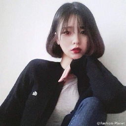 需要好看短发图片谁有给我发点