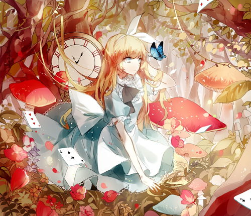 二次元美图来自彼岸的日系少女