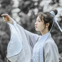 森系唯美古风女生头像最新版是谁把光阴剪成了烟花
