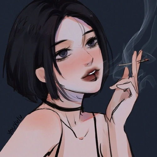小清新手绘头像少女心