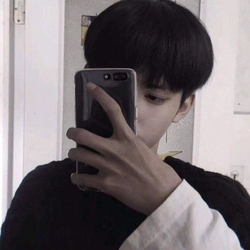 不露脸男头花式挡脸男生头像