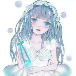 长发清新动漫女生头像