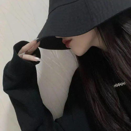 黑白女生头像,高质量女生头像