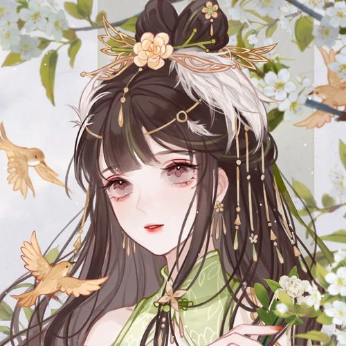 夜深忽梦少年事,唯梦闲人不梦君动漫古风女生头像