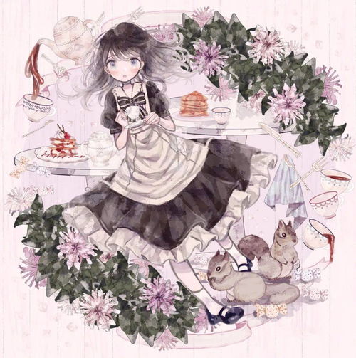 插画壁纸头像存图白雪姬和美少女战士,洛丽塔动漫少女人物系列作品